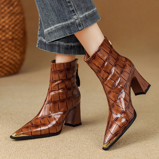 Auburnyx Couture Pointed Toe Event Boots