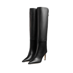 LuxeLeather High Heel Long Boots