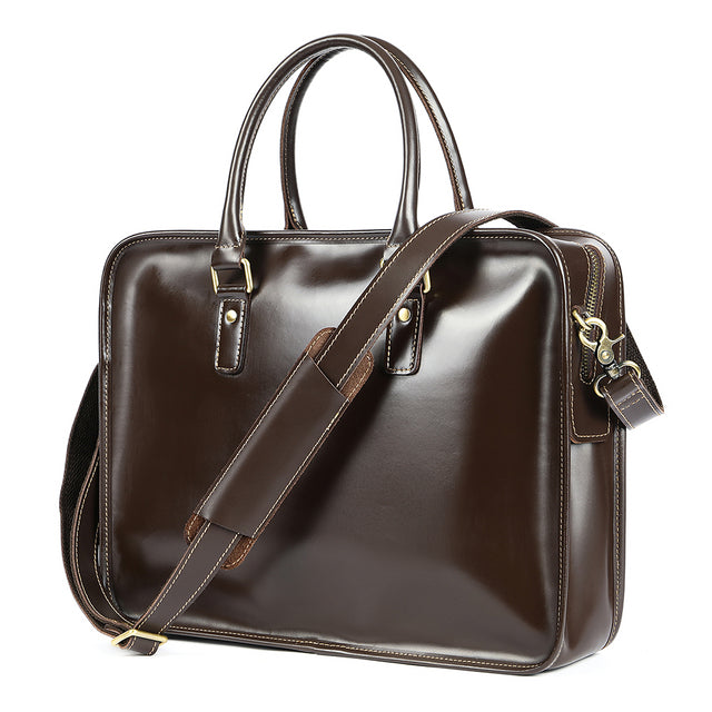 LuxeRetro Vintage Pattern Travel Briefcase