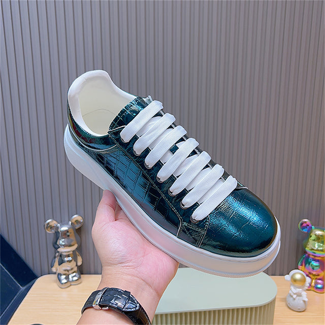 Vault Low-Top – Croc Green