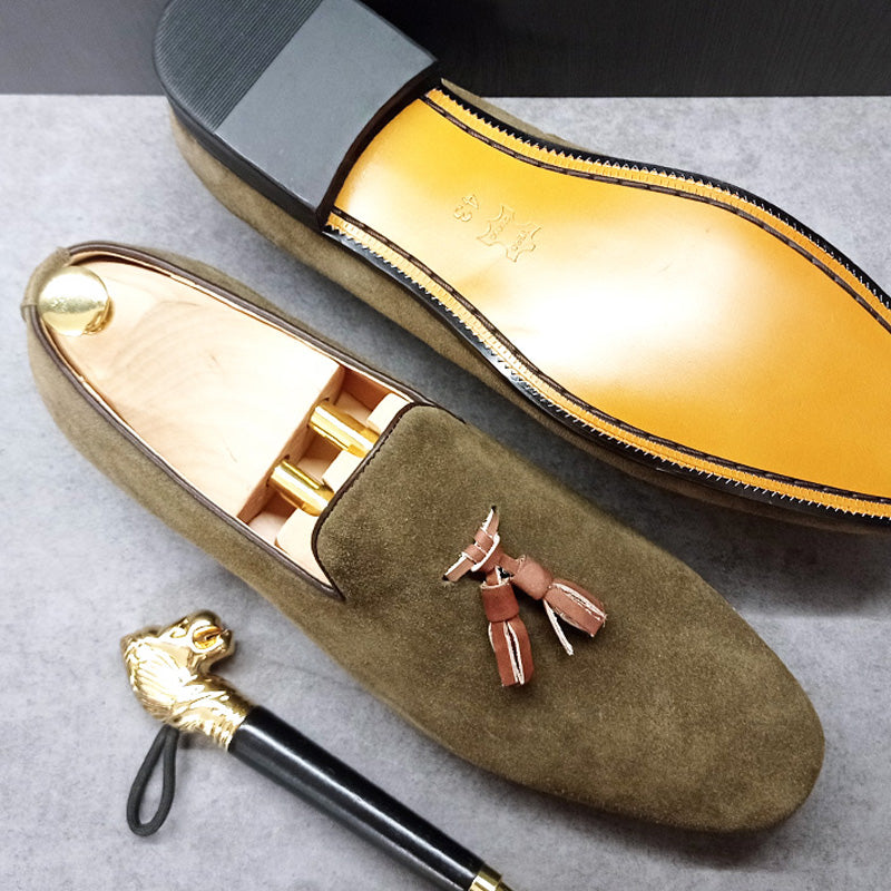 ExoticGator Luxe Tassel  Dress Shoes