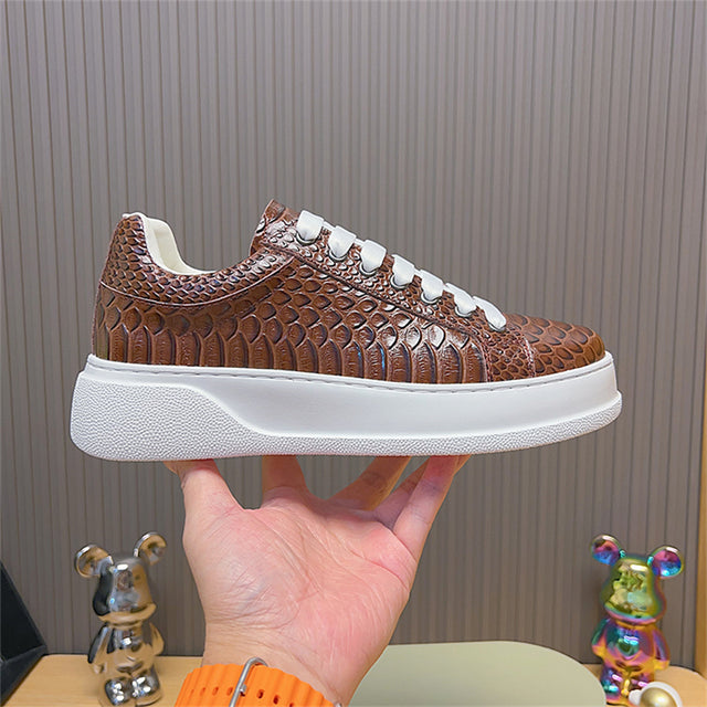 Vault Low-Top – Croc Green BLUE