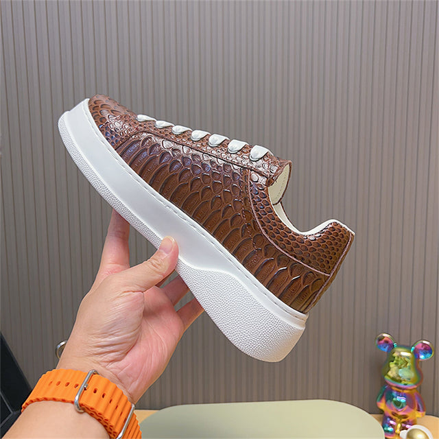 Vault Low-Top – Croc Green BLUE