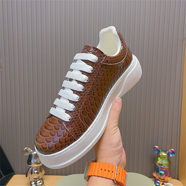 Vault Low-Top – Croc Green BLUE