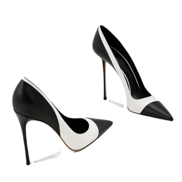 Auranette Glimmer Pointed Chic Heels