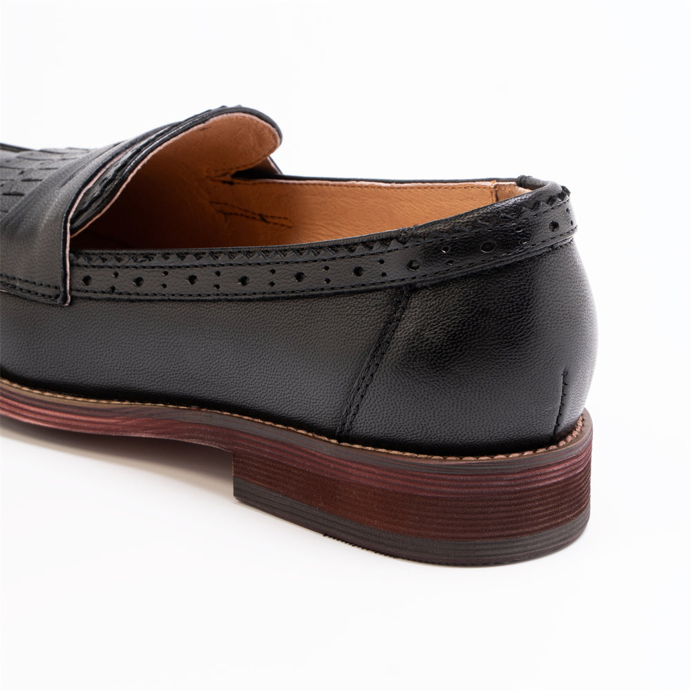 Ebonique Luxe Slip Loafers