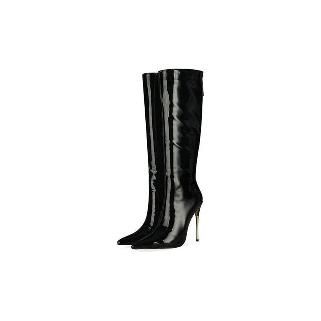 ZipperHeel Luxe Exotic Ankle Boots