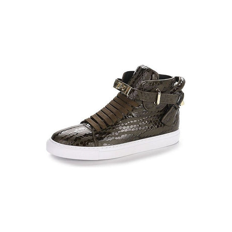 LuxeLeather Exotica High Top Sneakers