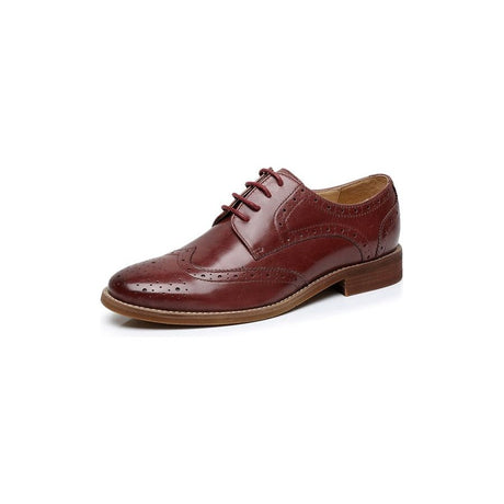 Women VintageLuxe Brogue Leather Oxfords Shoes
