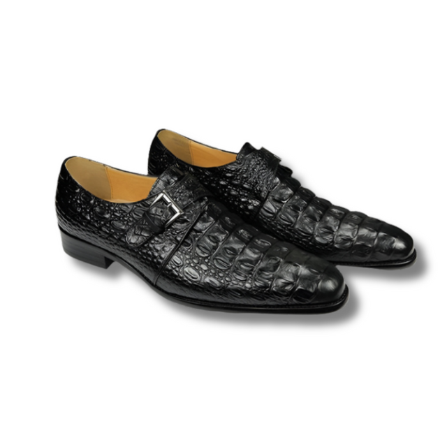 Veltique Easy Monk Strap Shoes