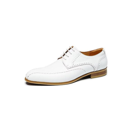 LuxeLeather Slip On Derbies Dress Shoes