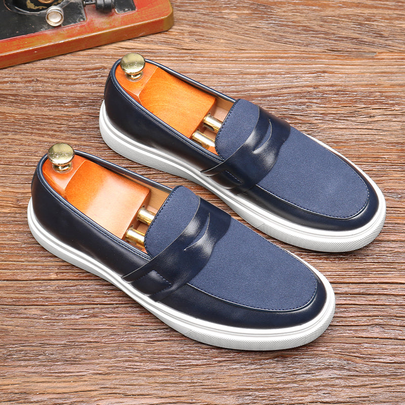 Leather Casual Slip-ons