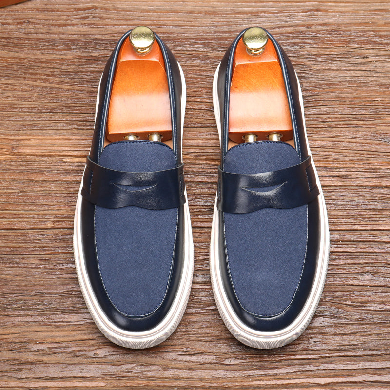 Leather Casual Slip-ons