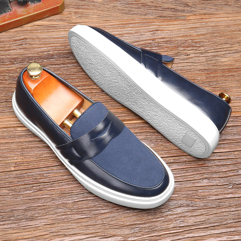 Leather Casual Slip-ons