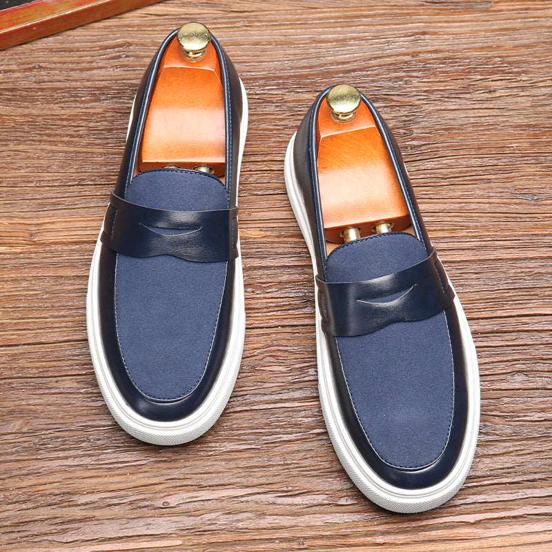 Leather Casual Slip-ons