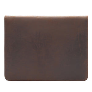 CowLuxe Stylish Leather Men's Ipad Bag