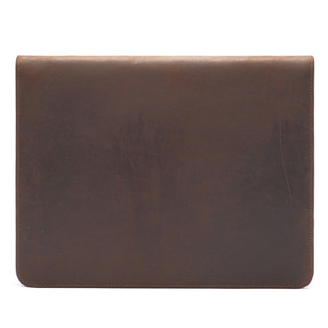 CowLuxe Stylish Leather Men's Ipad Bag