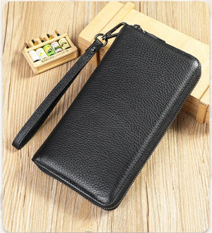 Retro Leather Card Holder Wallet