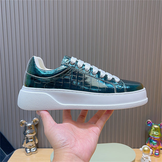 Vault Low-Top – Croc Green