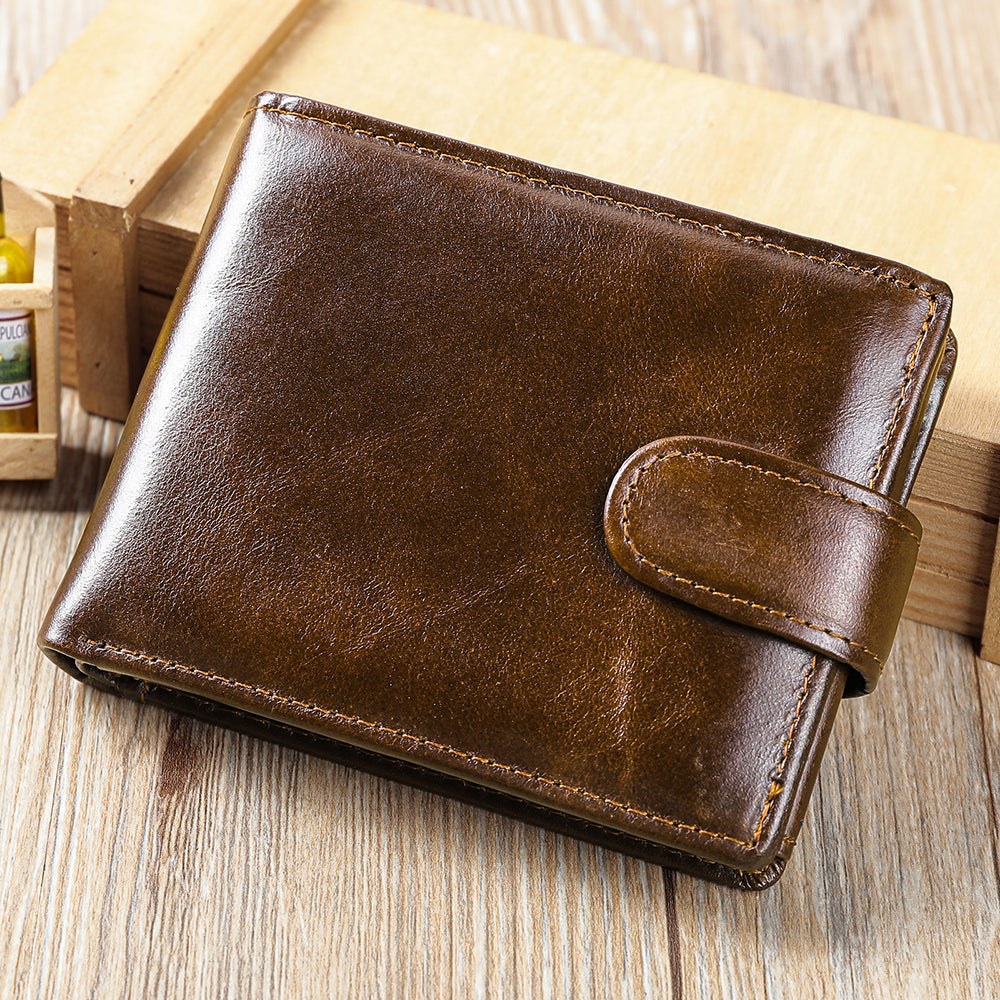 CowLuxe Stylish Leather Men's Wallets