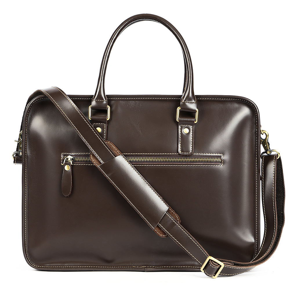 LuxeRetro Vintage Pattern Travel Briefcase