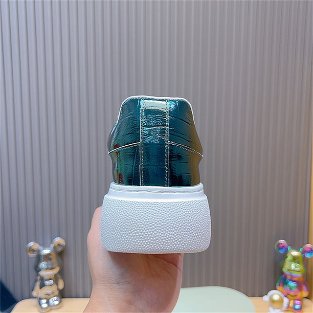 Vault Low-Top – Croc Green