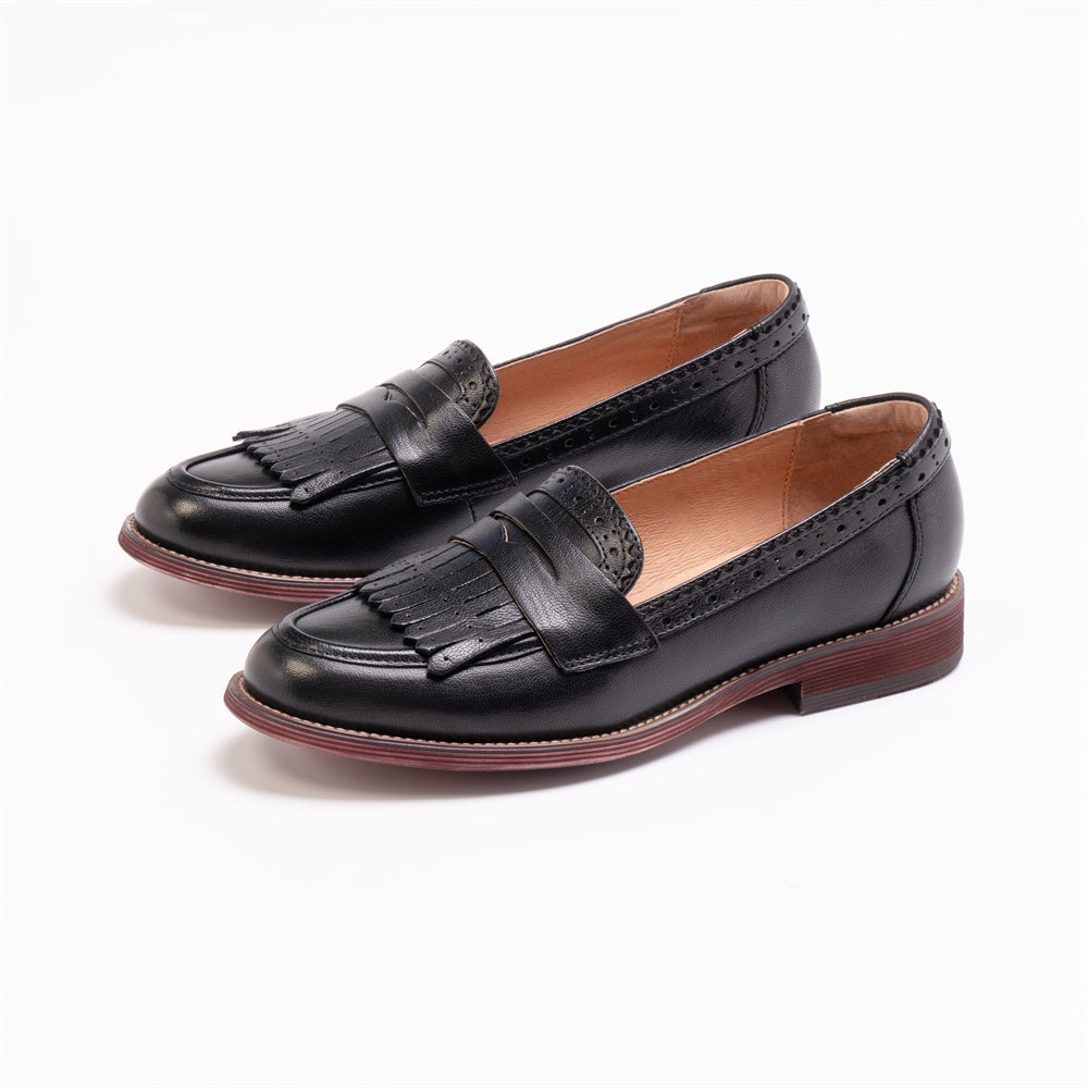 Ebonique Luxe Slip Loafers