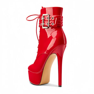 Diamoré Luxe Platform Heel Boots