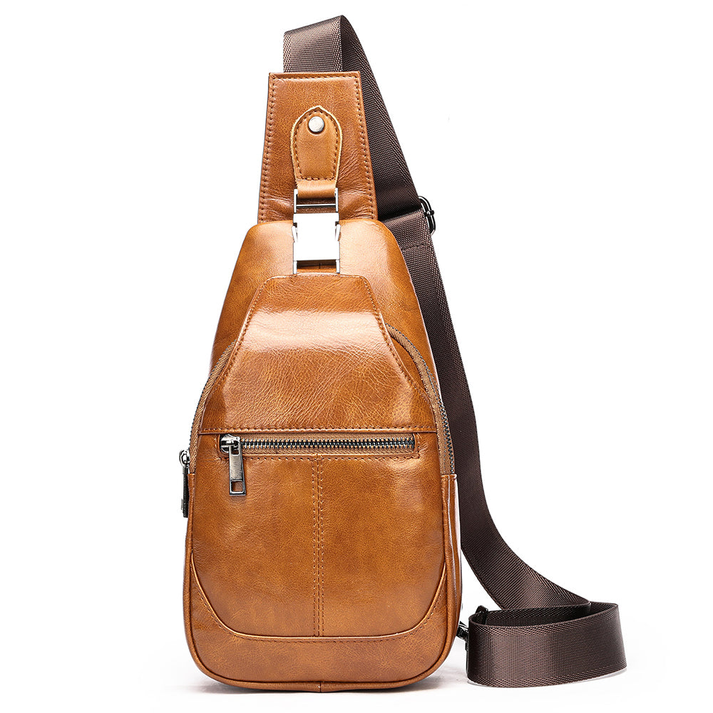 ElegantEquus Genuine Leather Chest Bag