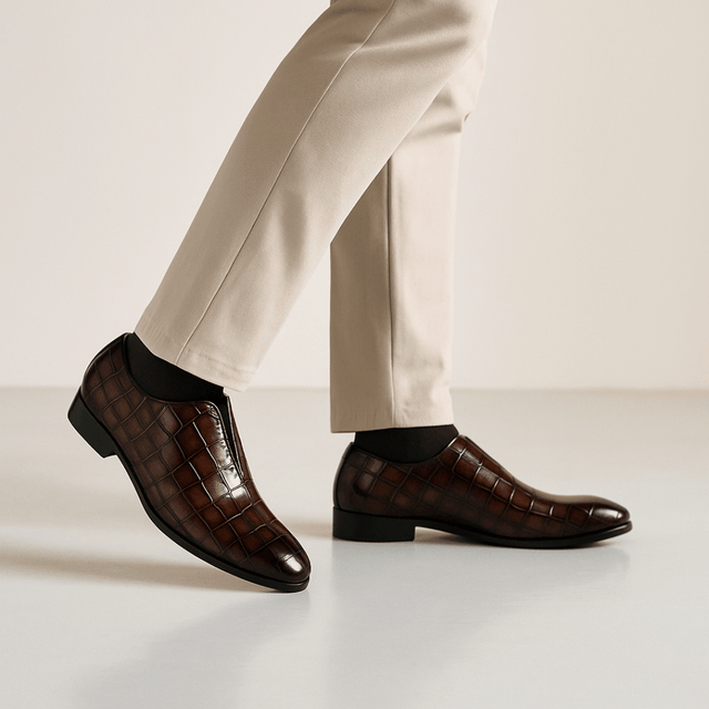 Opulessa Croctex Slip Loafers