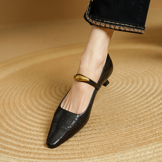 Opulessa Marbelleve Slip Heels