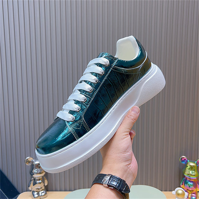 Vault Low-Top – Croc Green