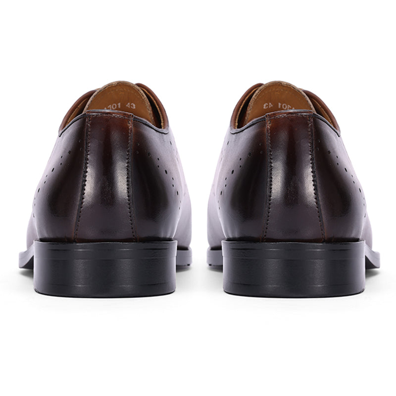 AlliElegance Luxe Brogue Oxford Dress Shoes