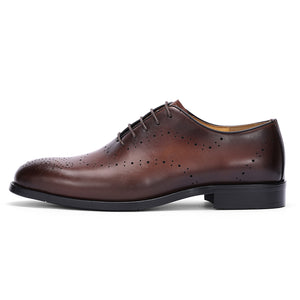 AlliElegance Luxe Brogue Oxford Dress Shoes