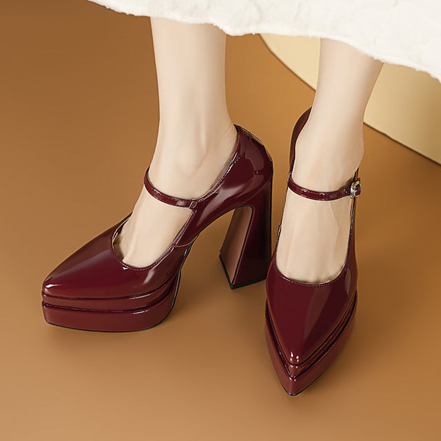 Granderie Croctex Chic Veltique Heels