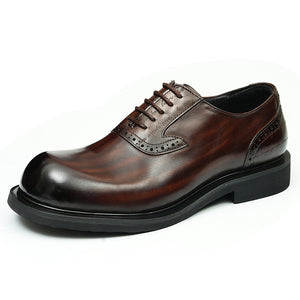 AlliElegance Luxe Brogue Oxford Dress Shoes