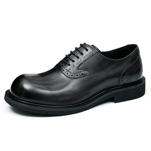 AlliElegance Luxe Brogue Oxford Dress Shoes