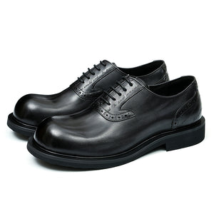 AlliElegance Luxe Brogue Oxford Dress Shoes