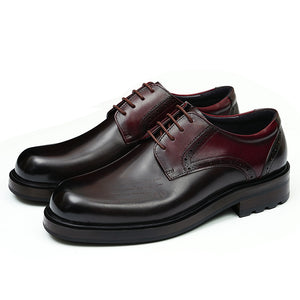 AlliElegance Luxe Brogue Oxford Dress Shoes