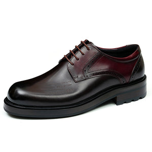 AlliElegance Luxe Brogue Oxford Dress Shoes