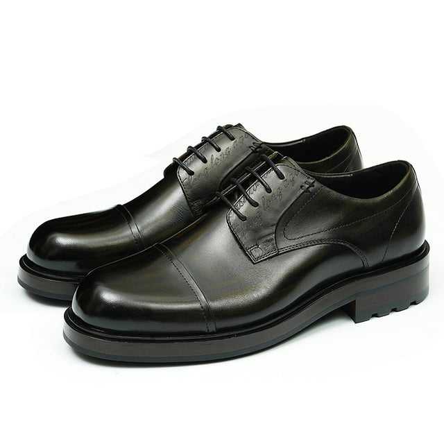 AlliElegance Luxe Brogue Oxford Dress Shoes