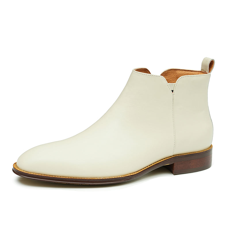 UrbanEase Round Toe Slip-On Boots