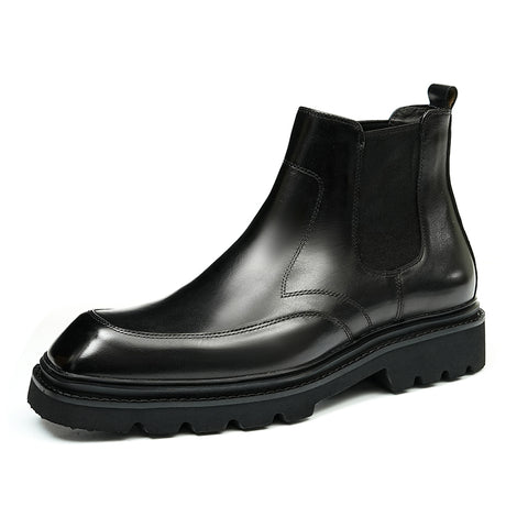 CowRoyale Sophisticated Slip-on Dress Boots