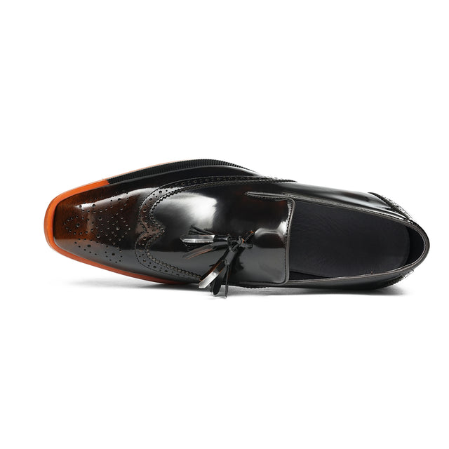 Aurastyle Ebonique Leather Brogues