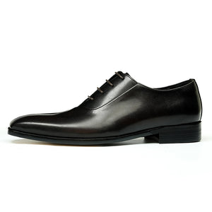 LeatherLux Lace-Up Formal Dress Shoes