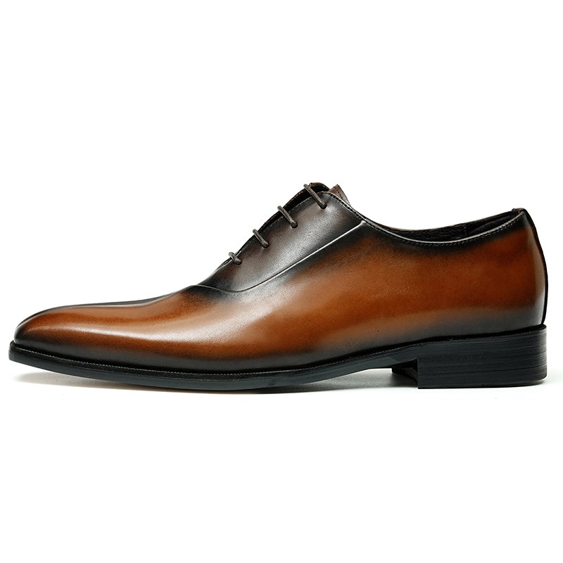 LeatherLux Lace-Up Formal Dress Shoes