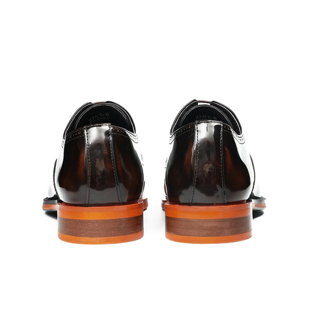 Aurastyle Ebonique Leather Brogues