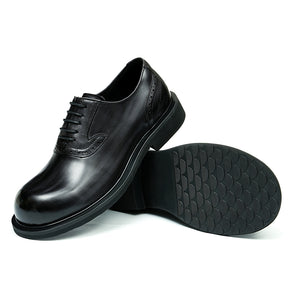 AlliElegance Luxe Brogue Oxford Dress Shoes