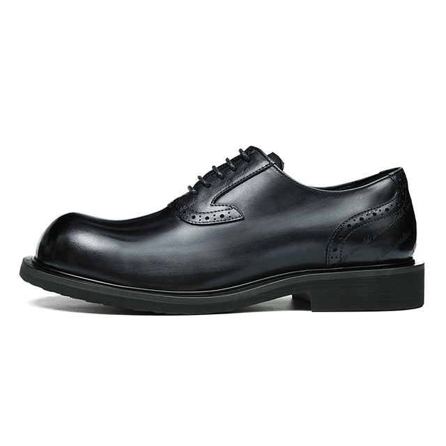 AlliElegance Luxe Brogue Oxford Dress Shoes