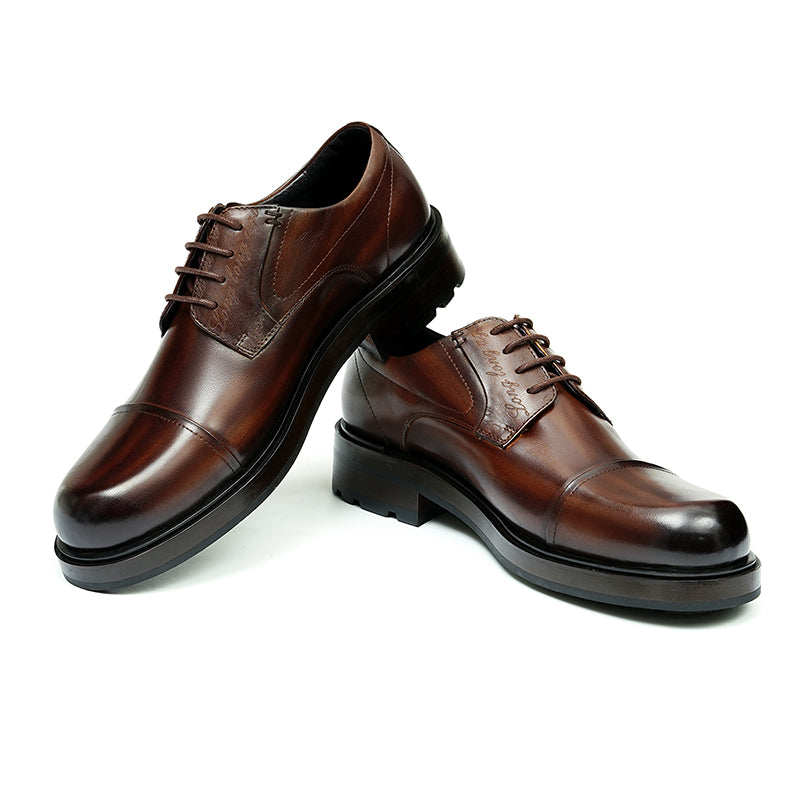 AlliElegance Luxe Brogue Oxford Dress Shoes